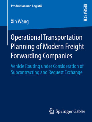 cover image of Operational Transportation Planning of Modern Freight Forwarding Companies